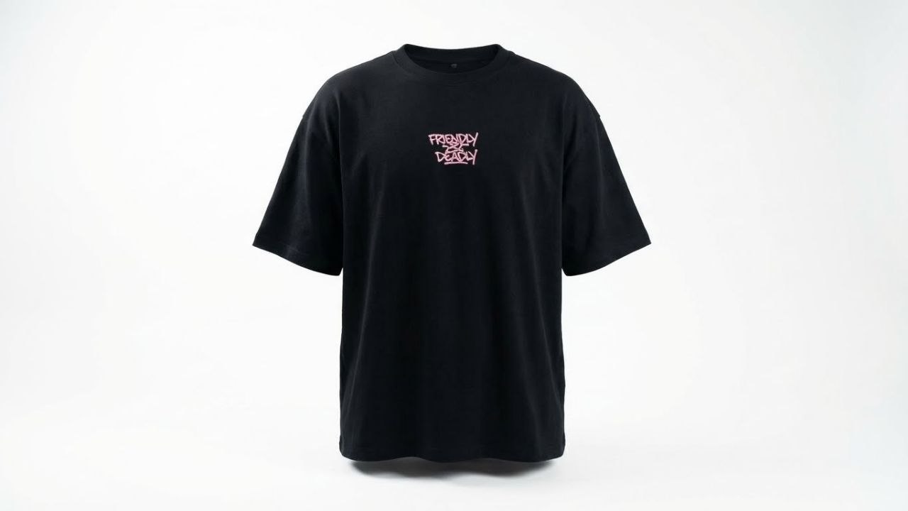 FD LOGO TEE / PALE PINK