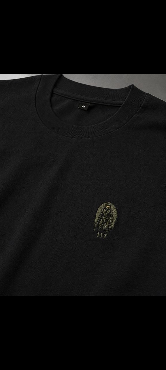 MASTER CHIEF 117 TEE / BLACK