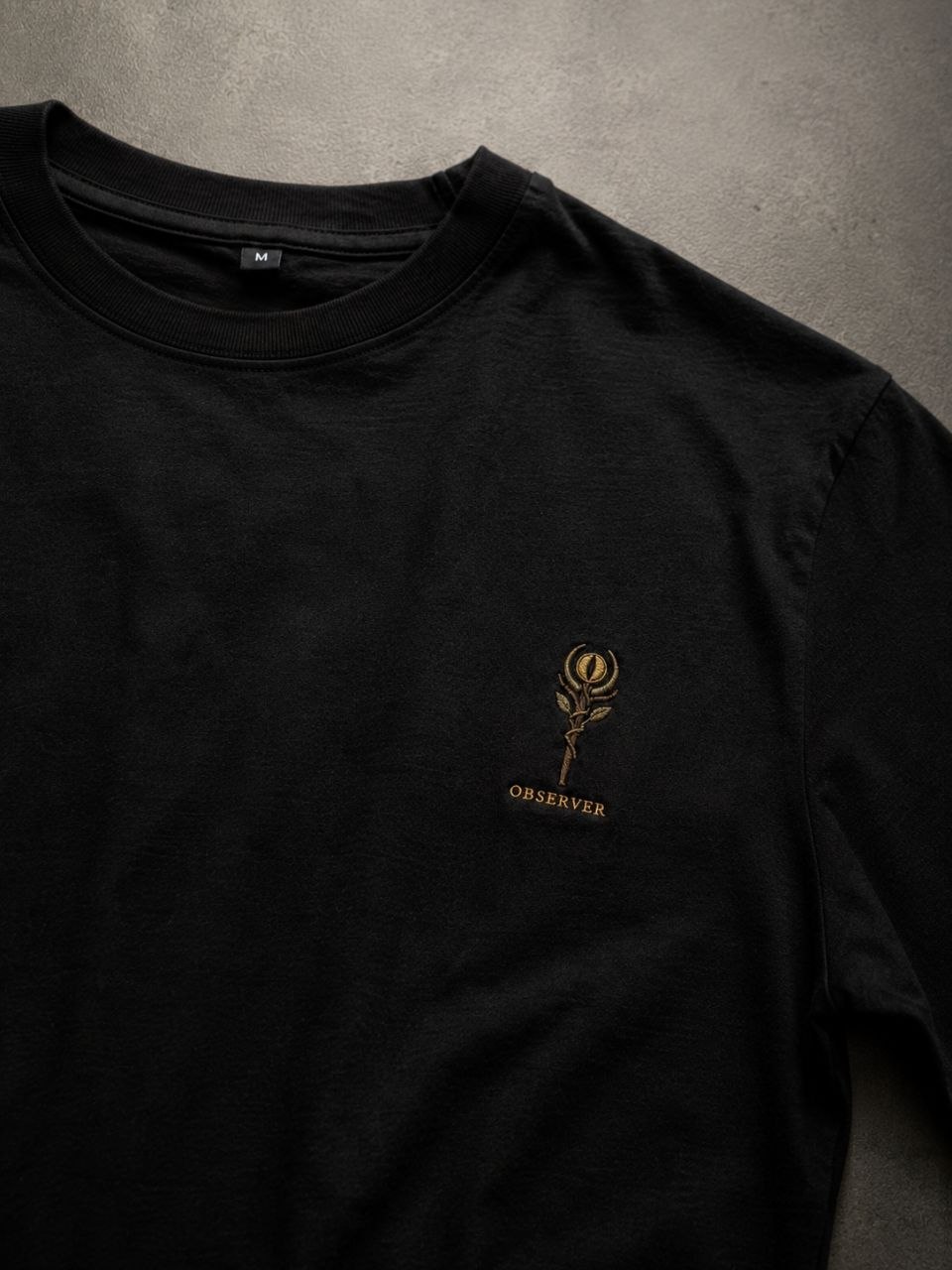 OBSERVER WARD TEE / BLACK