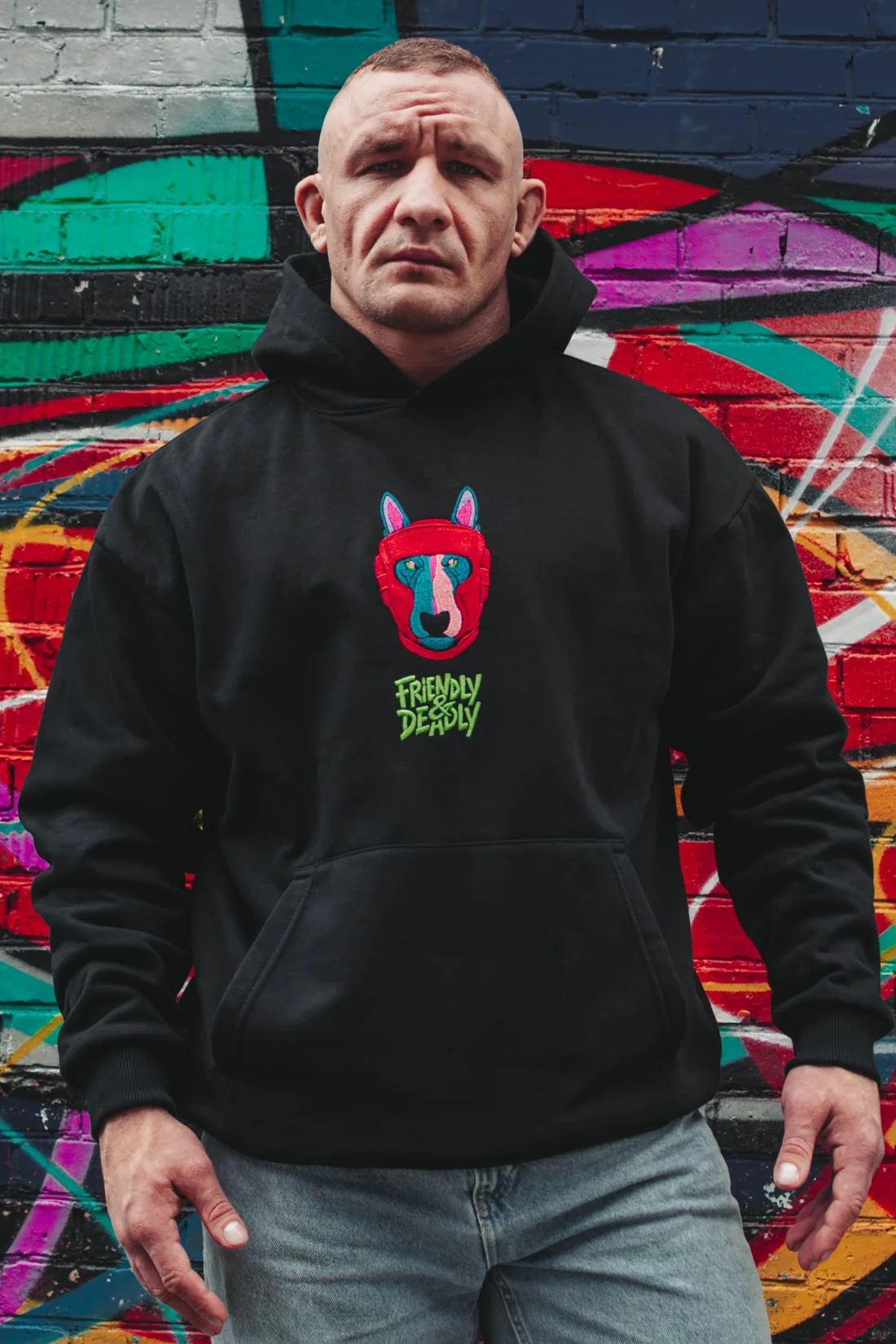BULL-BOXER CORE HOODIE / BLACK — 01 0440