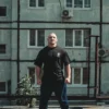 BULL CORE TEE / BLACK — full body 0010