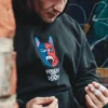BULL-HOOL CORE HOODIE / BLACK — 02 0309