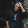 BULL-HOOL CORE HOODIE / BLACK — 06 0379