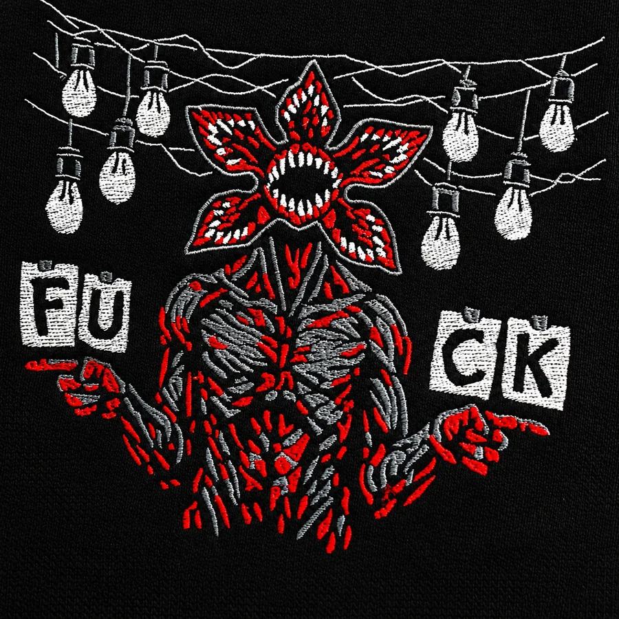 DEMOGORGON HOODIE / BLACK